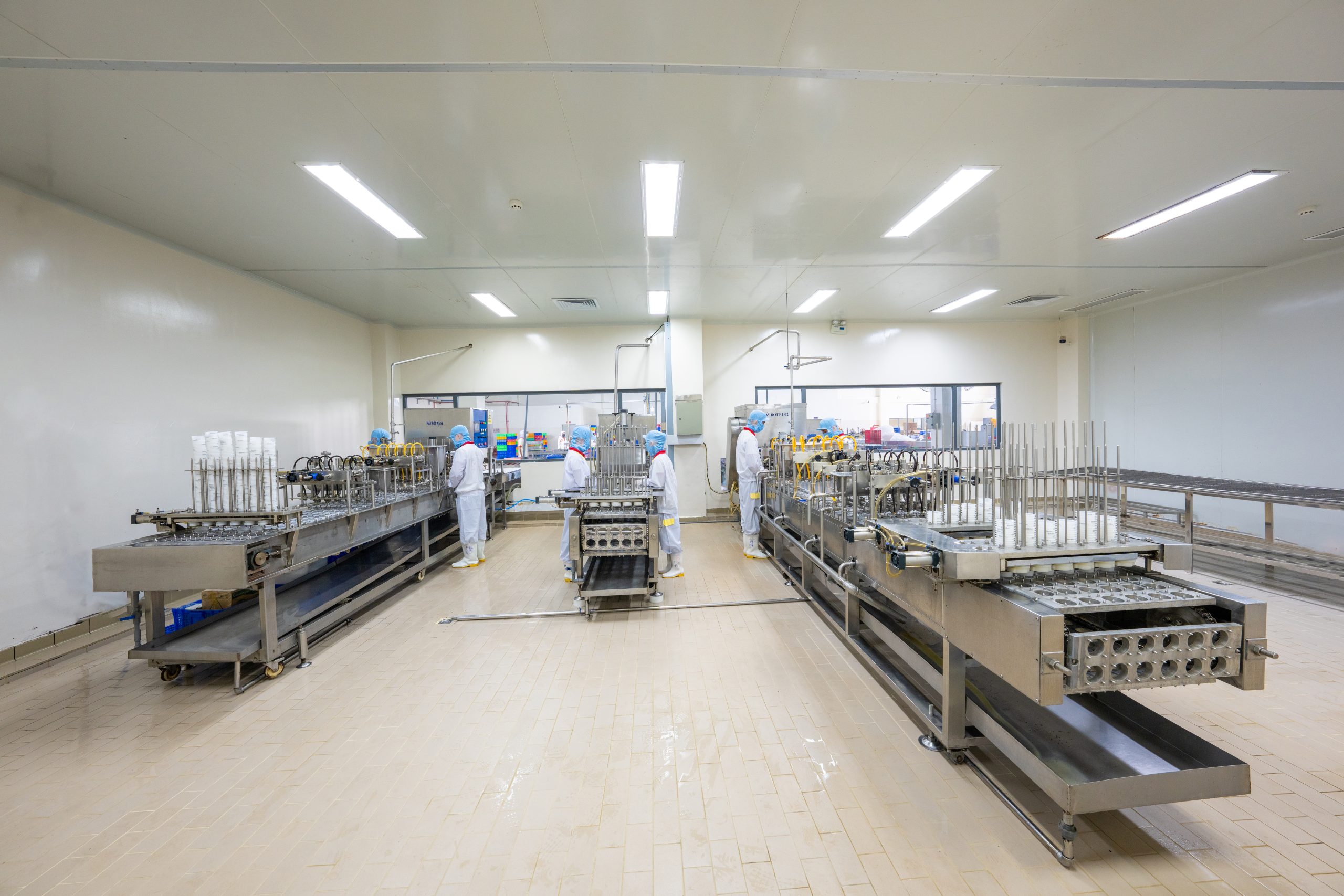 Dây chuyền sản xuất bánh Flan khép kín