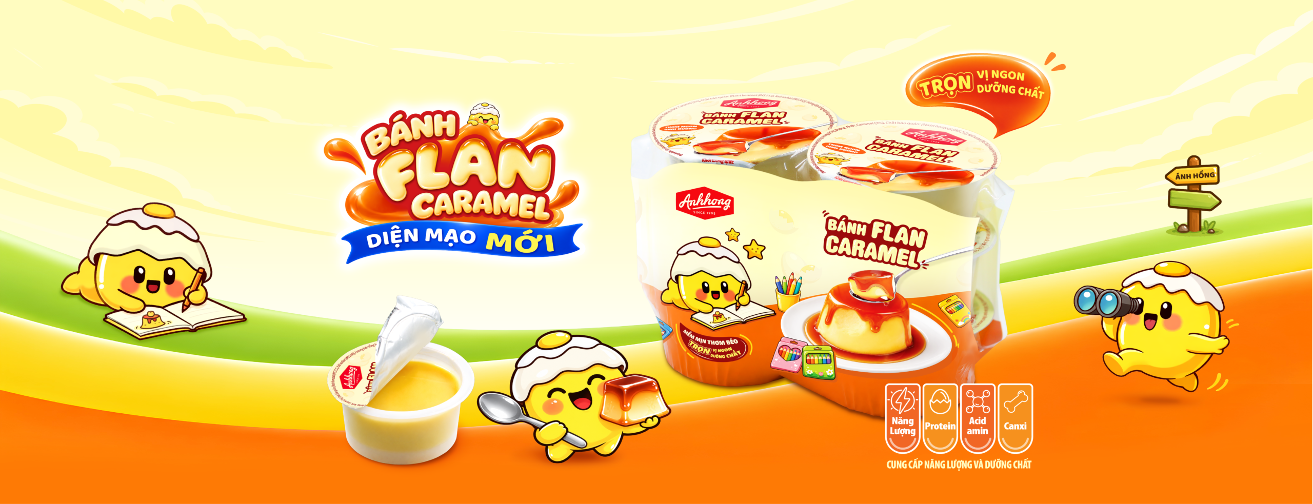 KV Flan Truyền Thống