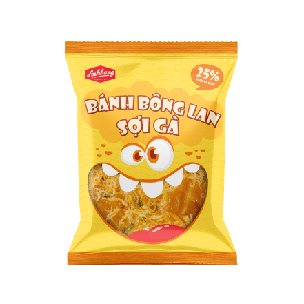 Bánh bông lan sợi gà