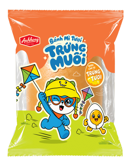 Bánh mì tươi trứng muối